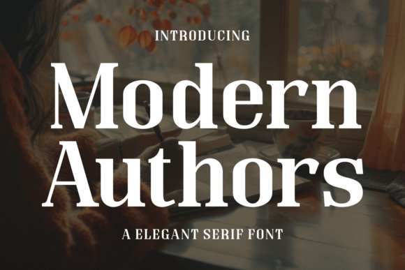 Modern Authors Font