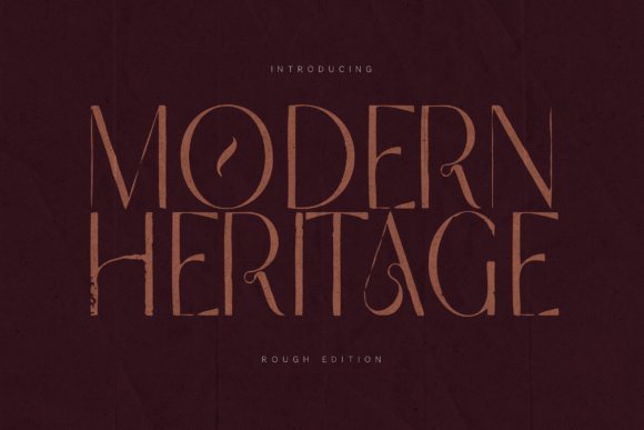 Modern Heritage Font