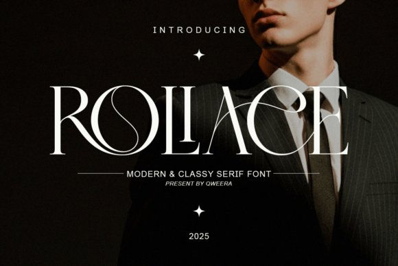 Roliace - Modern Classy Serif Font