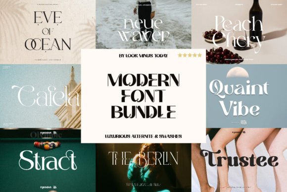 Modern Serif Fonts
