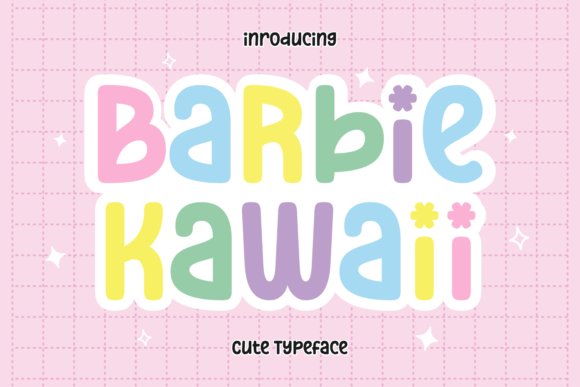 Barbie Kawaii Font