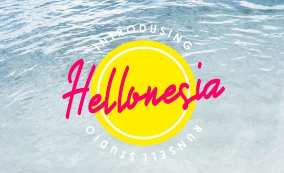Hellonesia Font