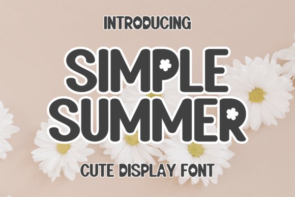 Simple Summer Font