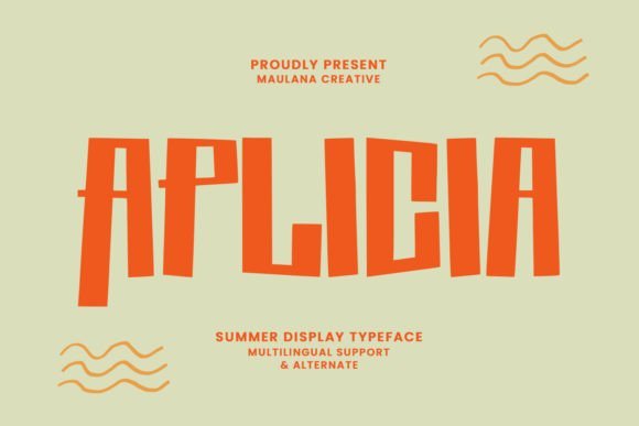 Aplicia Summer Font