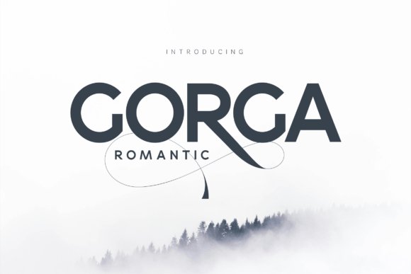 Gorga Romantic Font