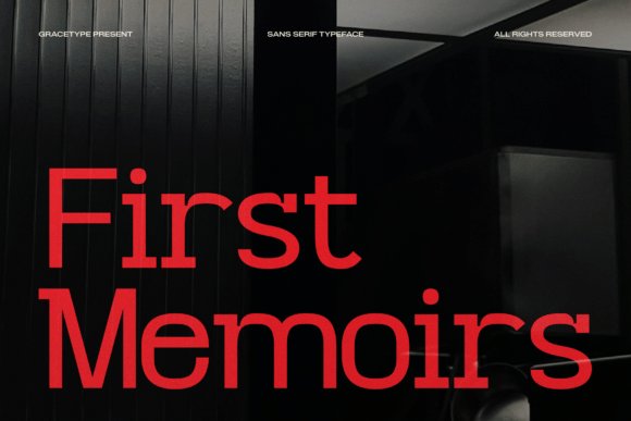 First Memoirs Font