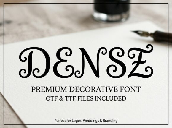 Dense Font