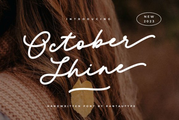 October Shine Font