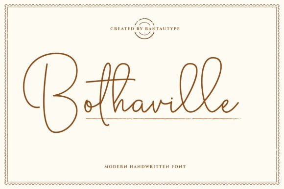 Bothaville Font