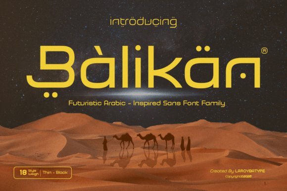 Balikan Font