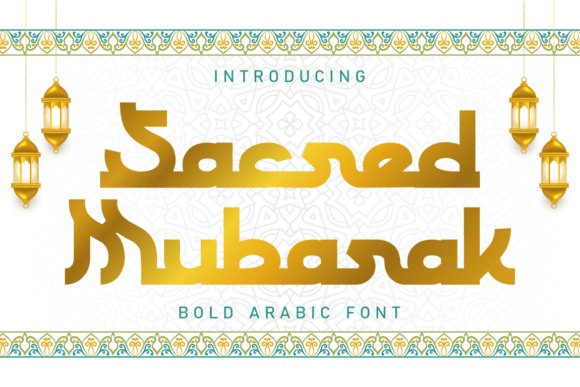 Sacred Mubarak Font