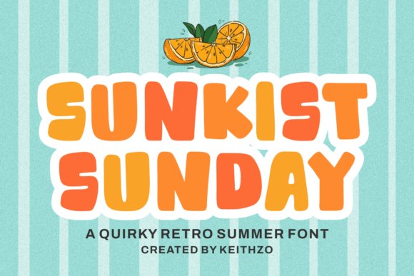 Sunkist Summer Font