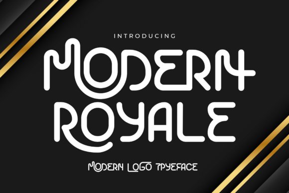 Modern Royale Font - Modern logo font