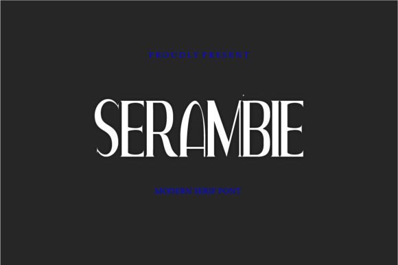 Serambie Font