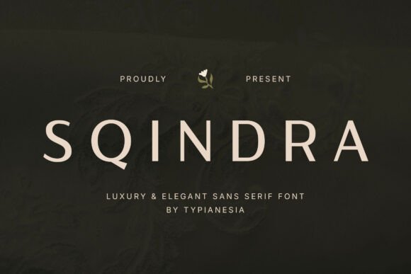 Sqindra Font