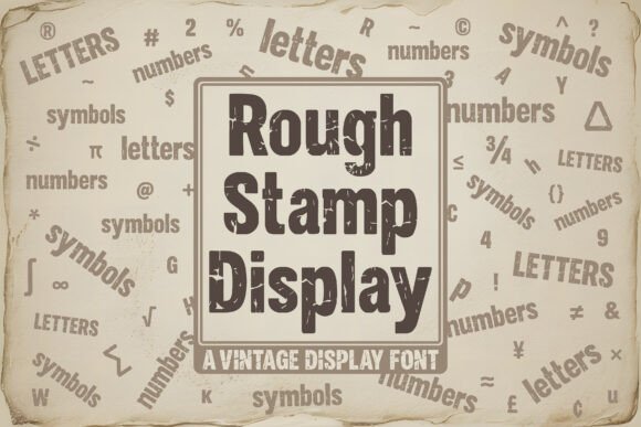 Rough Stamp Display