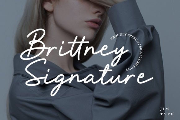 Brittney Signature Font