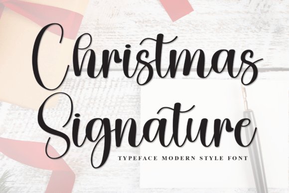 Christmas Signature