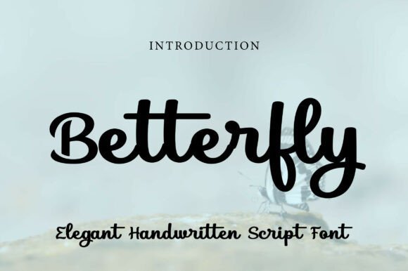 Betterfly Font