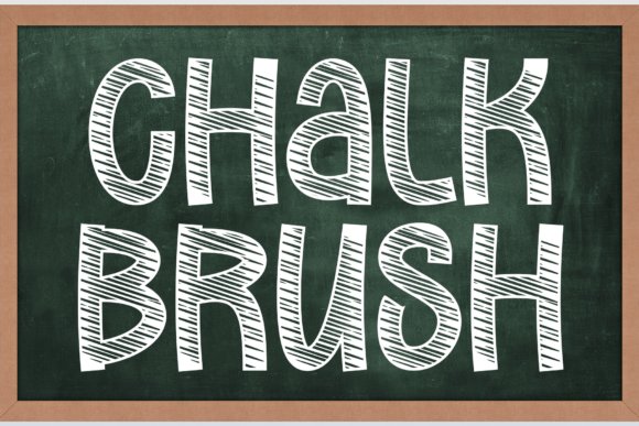 Chalk Brush Font