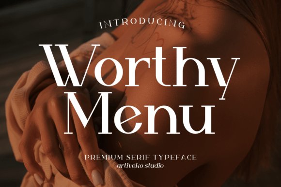 Worthy Menu Font