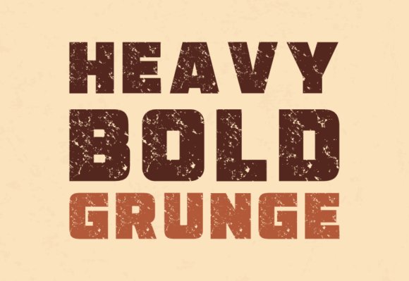 Heavy Bold Grunge