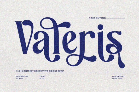 Valeris Font