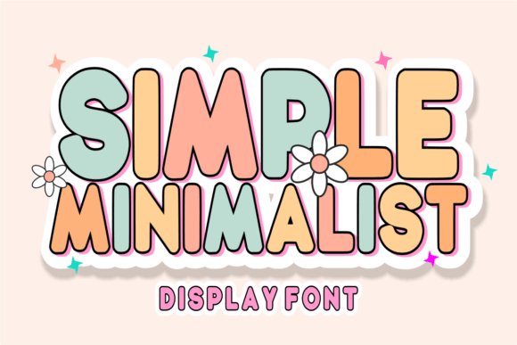 Simple Minimalist Font