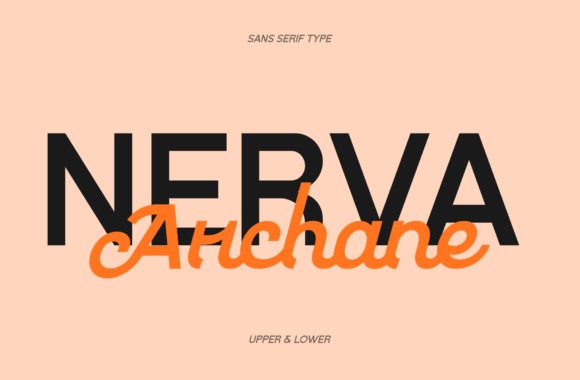 Nerva Archane Duo Font