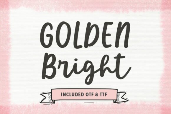 Golden Bright Font