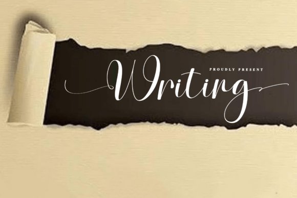 Writing Font