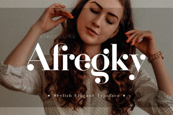 Afregky Font