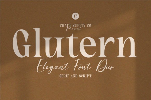 Glutern Font
