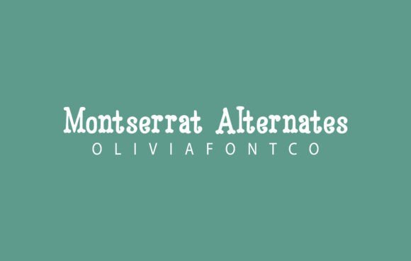 Montserrat Alternates