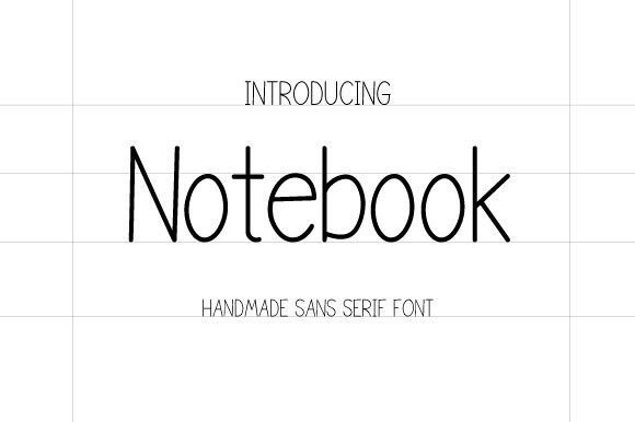 Notebook Font