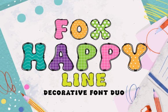 Fox Happy Duo Font