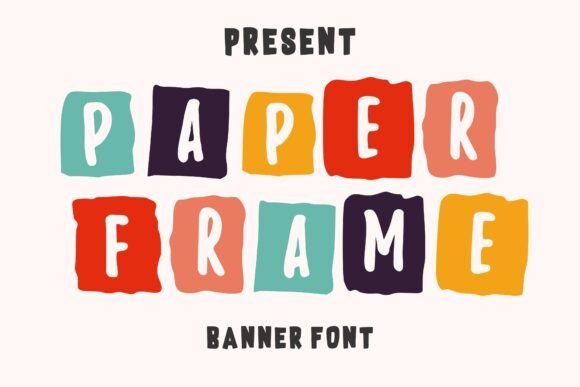 Paper Frame Font