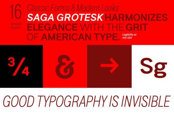 Saga Grotesk