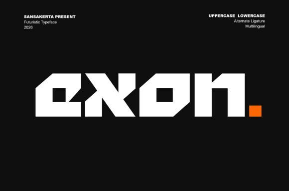 Exon Display Font