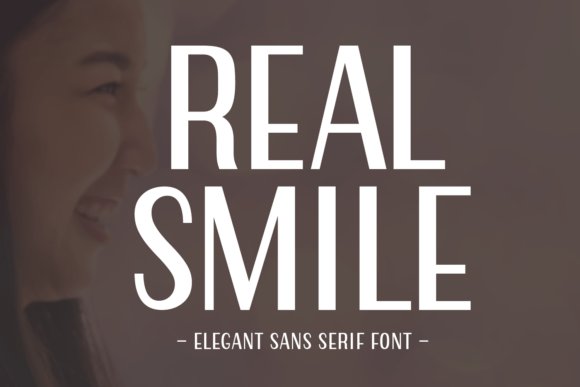 Real Smile Font