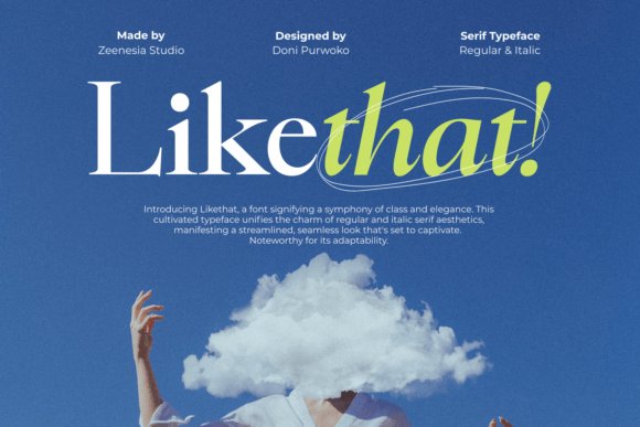 Likethat Font