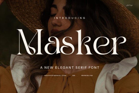 Masker Serif Font - Magazine Fonts
