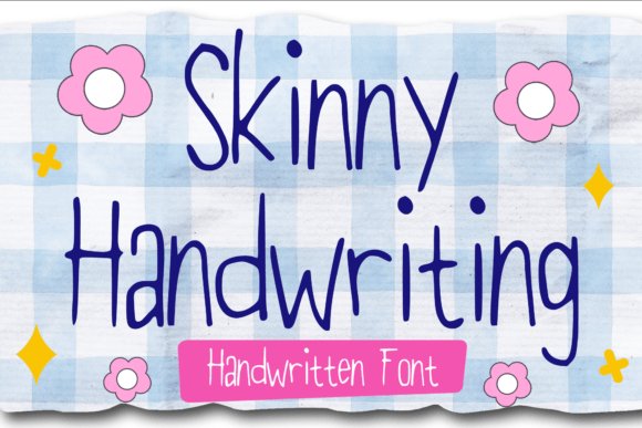 Skinny Handwriting Font