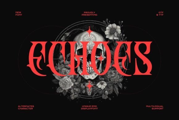 Echoes Blackletter Font