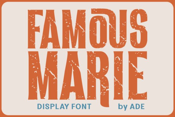 Famous Marie