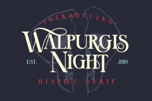 Walpurgis Night Font