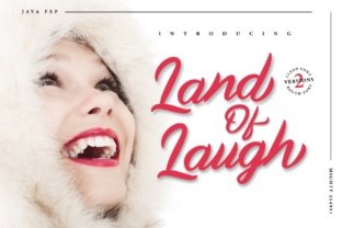 Land of Laugh - Vintage Serif Fonts