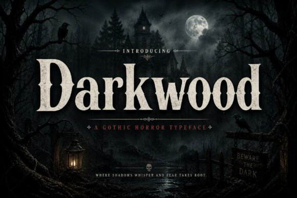 Darkwood Font