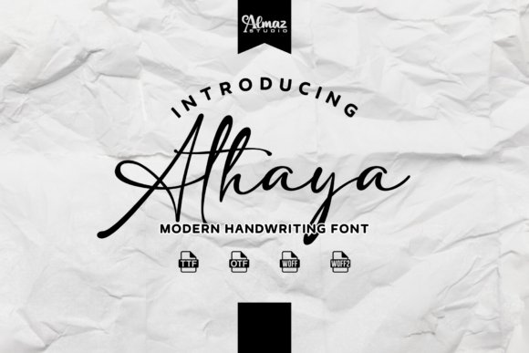 Athaya Casual Handwriting Fonts