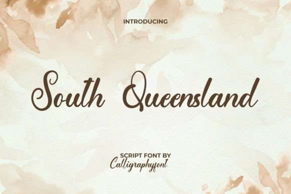 South Queensland Script Font